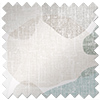Linen Patch, Teal - Roller Blind